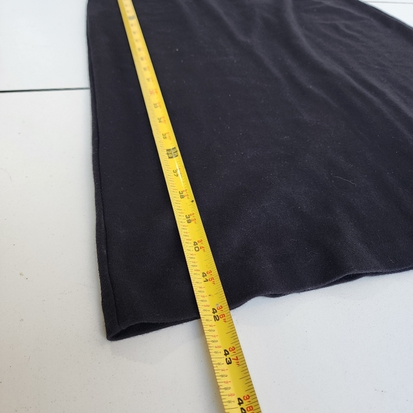 Talbots Black Gem Neck Sleeveless Shift Midi Sleveless Stretch Dress Sz 10 - Picture 14 of 16